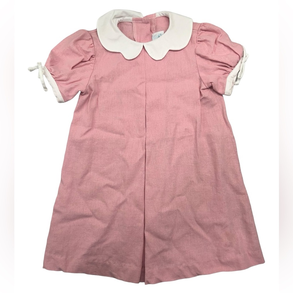 Funtasia! too Rayon/Linen/Cotton Blend Pink Dress -Size 3T
